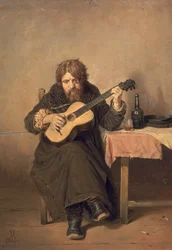 De Weduwe Gitaarspeler, 1865